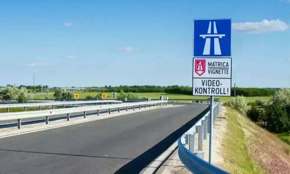 Vinieta pentru autostrada din Cehia 2024